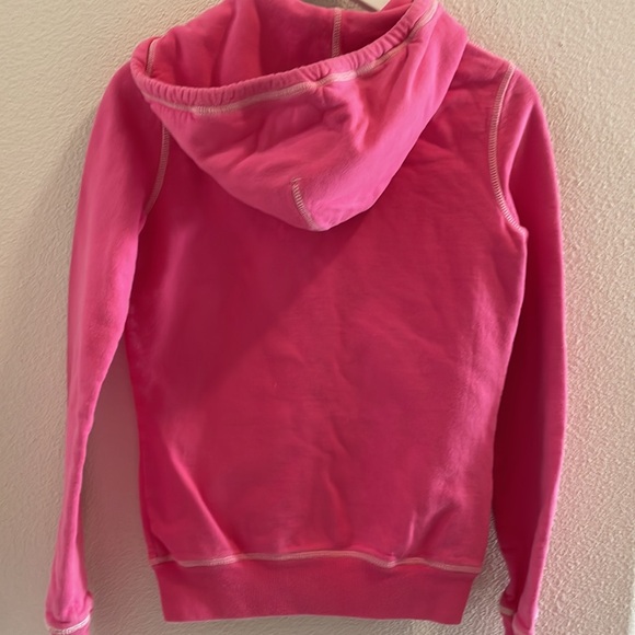 Women’s pink, true religion zip up hoodie - Picture 4 of 7